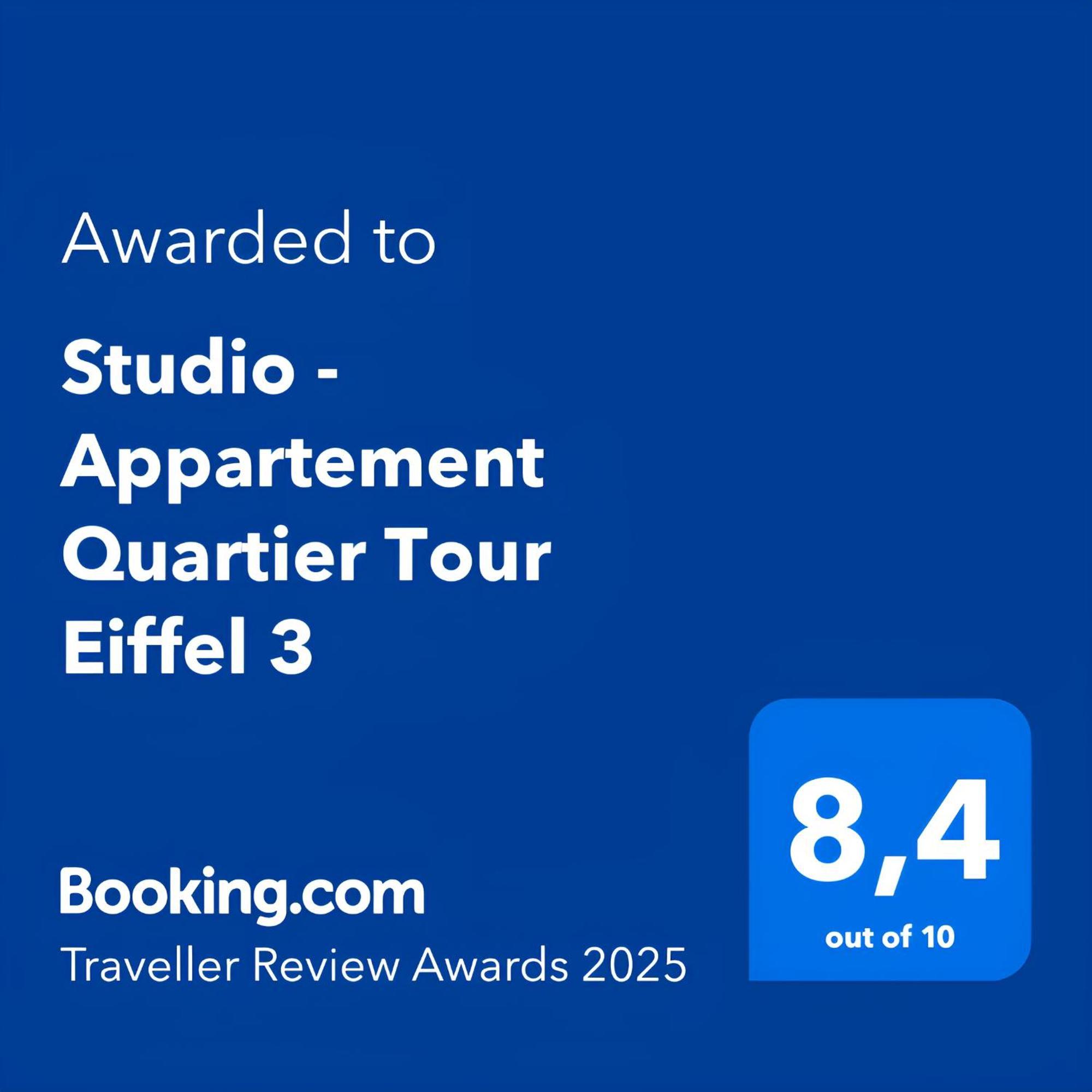Studio - Appartement Quartier Tour Eiffel 3 Free Netflix Paris Eksteriør bilde